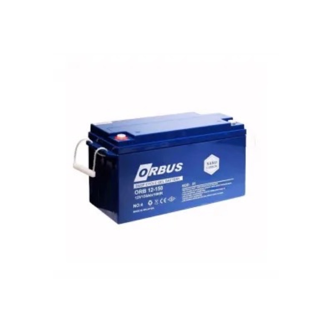 Orbus 12V 150Ah Derin Döngü Jel Akü