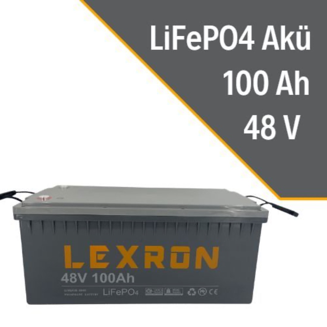 LiFePO4 48V 100Ah Akü