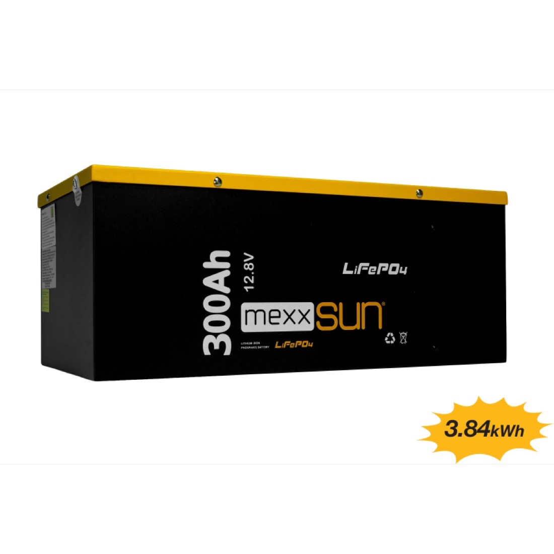 LiFePO4 12.8V 300Ah Akü